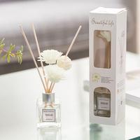 50ml Glass Bottle Fragrance Reed Diffuser, 1 Count Long Lasting Aromatherapy Perfume Diffuser, Desktop Decorative Ornaments H...