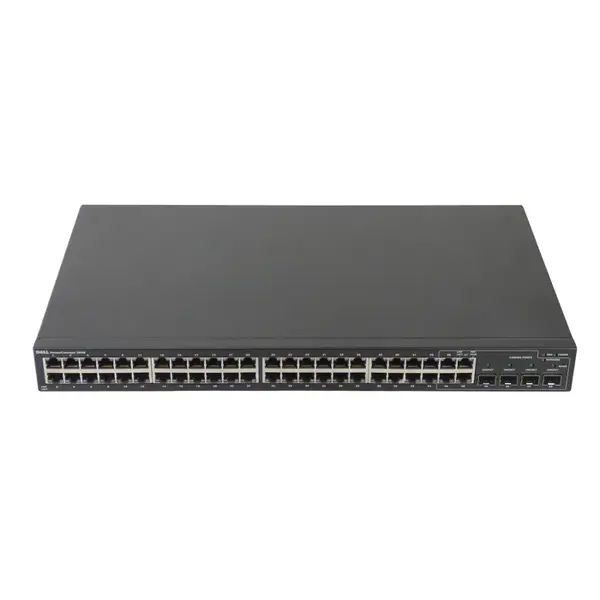 F469K Dell PowerConnect 2848 48-Ports 10/100/1000Base-T + 4 x Combo SFP Rack-mountable 1U Layer 3 Managed Gigabit Ethernet Sw...