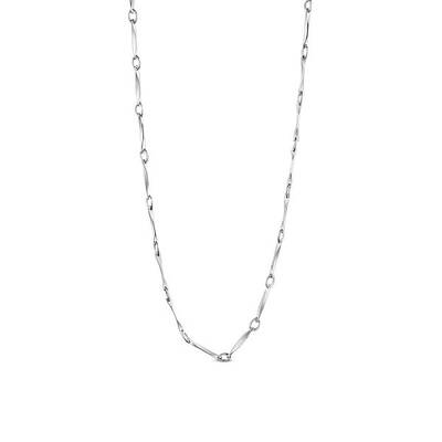 Rhodium Plated 925 Sterling Silver Chain Necklaces