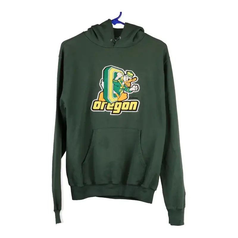 Champion Hoodie - Small Green Cotton Blend