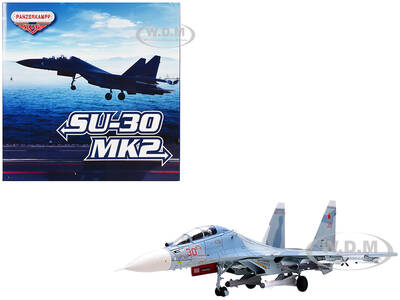 Sukhoi Su-30M2 Flanker-C Fighter Aircraft #30 Russian Air Force Wing Series 1/72 Diecast Model by Panzerkampf