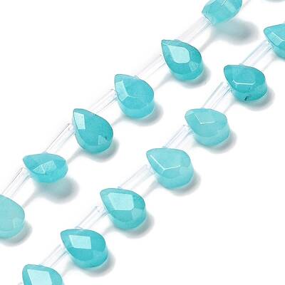 Dyed Natural Amazonite Beads Strands