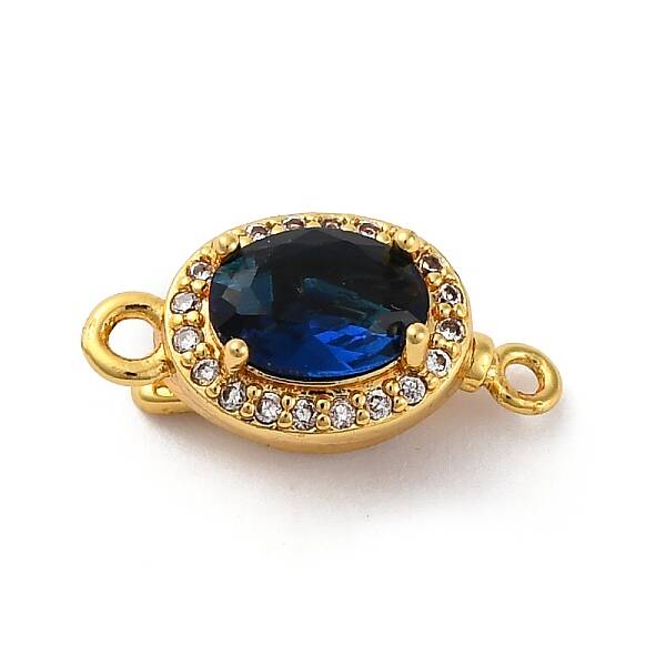 Brass Micro Pave Cubic Zirconia Box Clasps