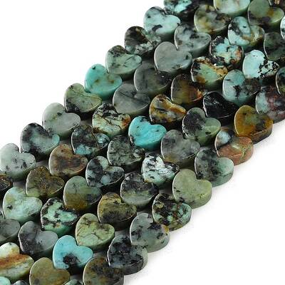 Natural African Turquoise(Jasper) Beads Strands