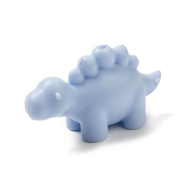 Dinosaur Food Grade Eco-Friendly Silicone Focal Beads