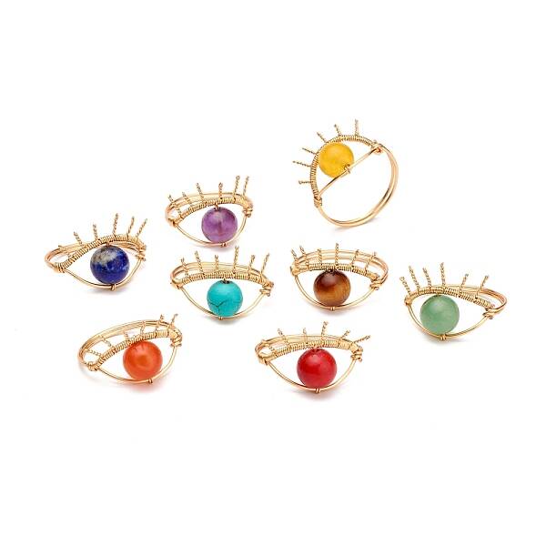 Gemstone Rings Set for Women