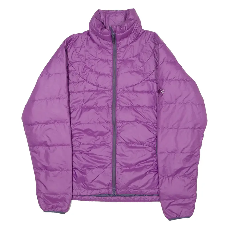 MAMMUT Womens Puffer Jacket Purple L