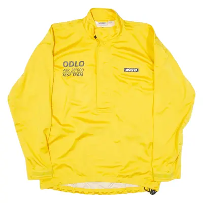 ODLO Mens Pullover Jacket Yellow L