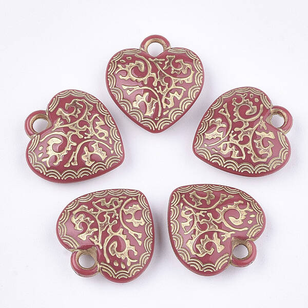 Plating Acrylic Pendants