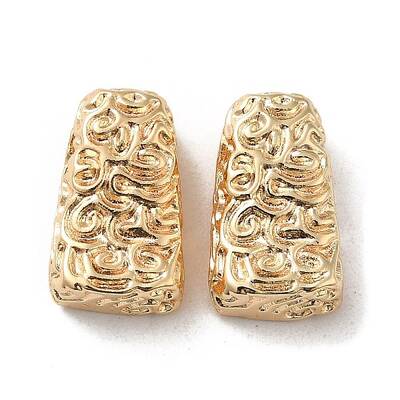 Textured Brass Beads