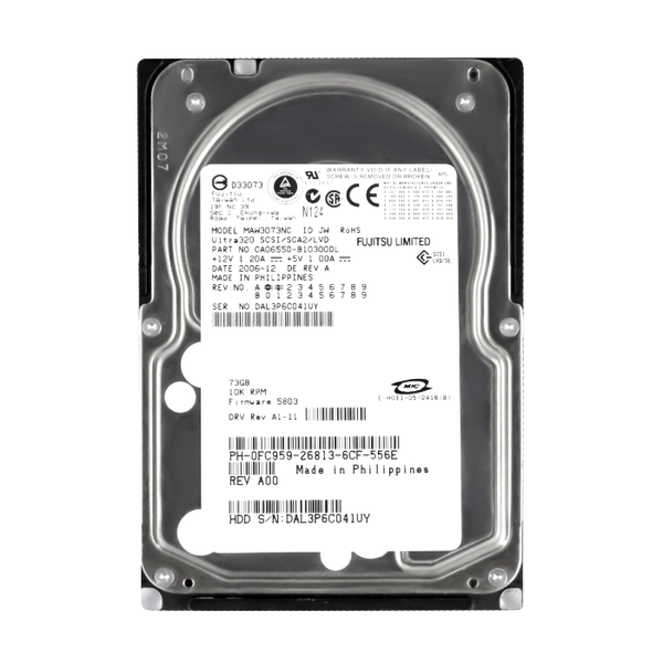 FC959 Dell 73GB Ultra-320 SCSI 10000 3.5-inch Hard Drive