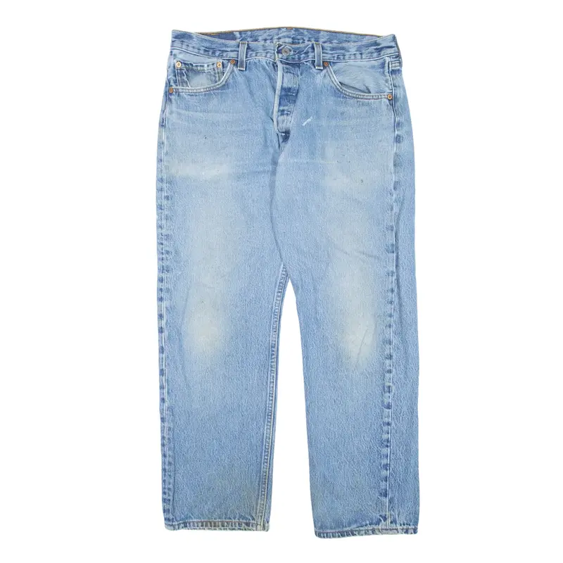 LEVI'S 501XX MADE IN USA Jeans Blue Denim Regular Straight Mens W33 L27