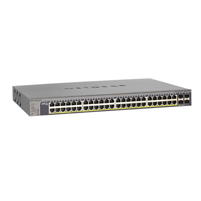 Netgear GS752TP-200NAS | Prosafe GS752TP 40 x RJ-45 Ports PoE 10/100/1000Base-T + 8 x RJ-45 Ports PoE+ + 4 x SFP Ports Layer ...