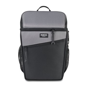 6 Custom Igloo Juneau Backpack Cooler - Deep Fog - Antimicrobial & ...