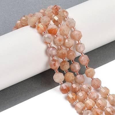 Natural Sunstone Beads Strands
