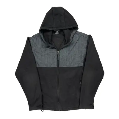 New Balance Fleece Jacket - Large Black Polyester