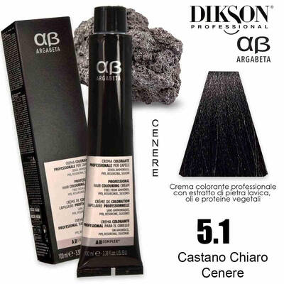 Dikson Argabeta Color 100 Ml 5.1 Light Ash Brown