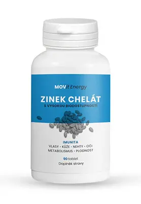 Movit energy Chelated Zinc 15mg 90 tablets