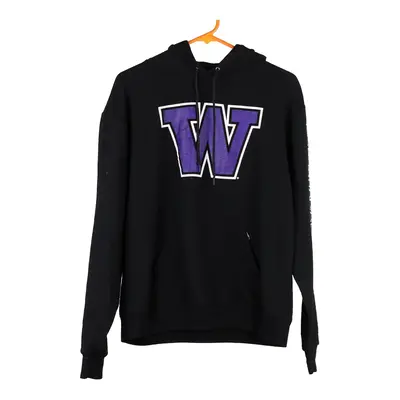 Champion Hoodie - Medium Black Cotton Blend