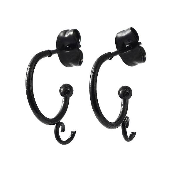 304 Stainless Steel Stud Earring Findings