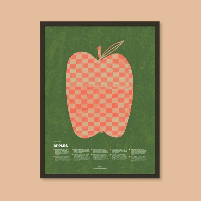 Apple Fun Facts Print