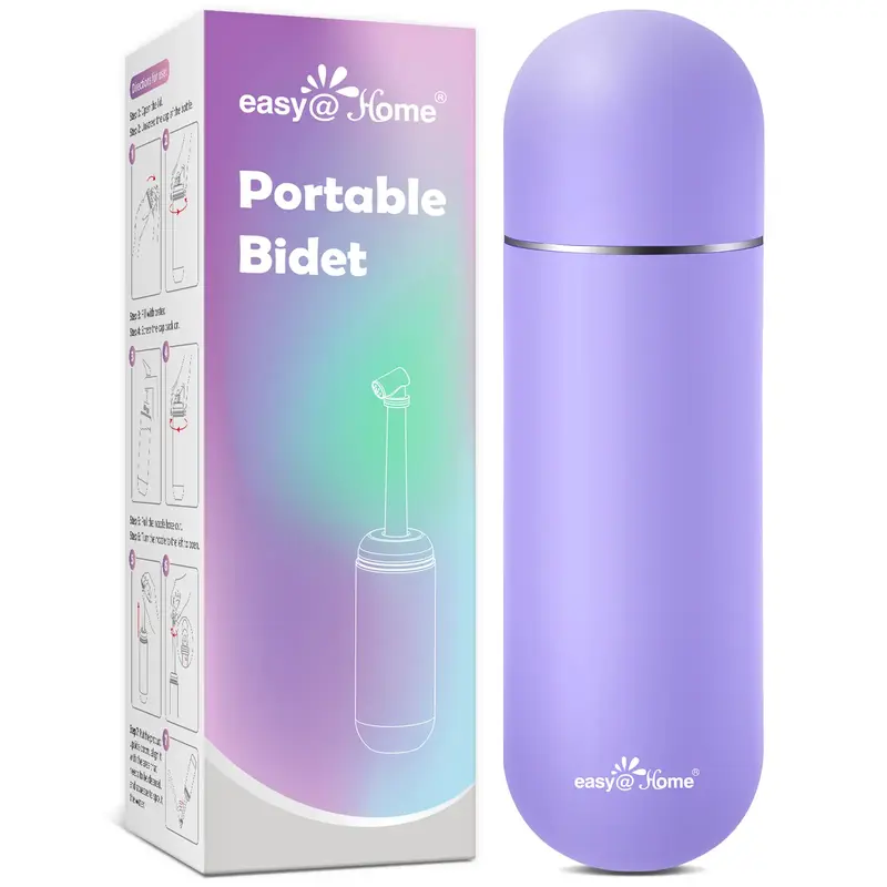 Easy@Home Handheld Portable Bidet l Travel Friendly | 380ml Leakproof & Convenient Design