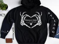 Morally Grey Dark Romance Hoodie, STFUATTDLAGG Sweatshirt, Good Girl T-shirt, Dark Romance Womenswear Shirt, Spicy Booktok, S...