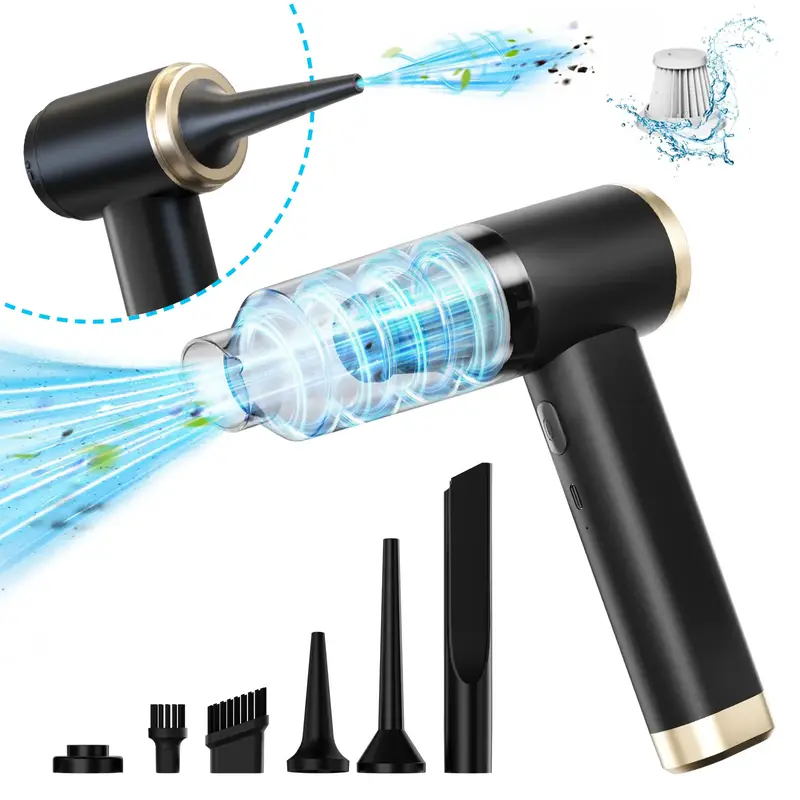 4-in-1 High Power 13500PA Handheld Vacuum Cleaner, Powerful Handheld Wireless Vacuum Cleaner with Strong Suction for Home