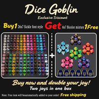 DND Dice Set - Polyhedral Dice, D&D Dice Sets with bag,dice sets of D4 D6 D8 D10 D12 D20 compatible with  Dungeons and Dragon...