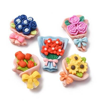 Opaque Resin Cabochons