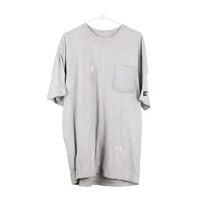 Dickies T-Shirt - XL Grey Cotton Blend