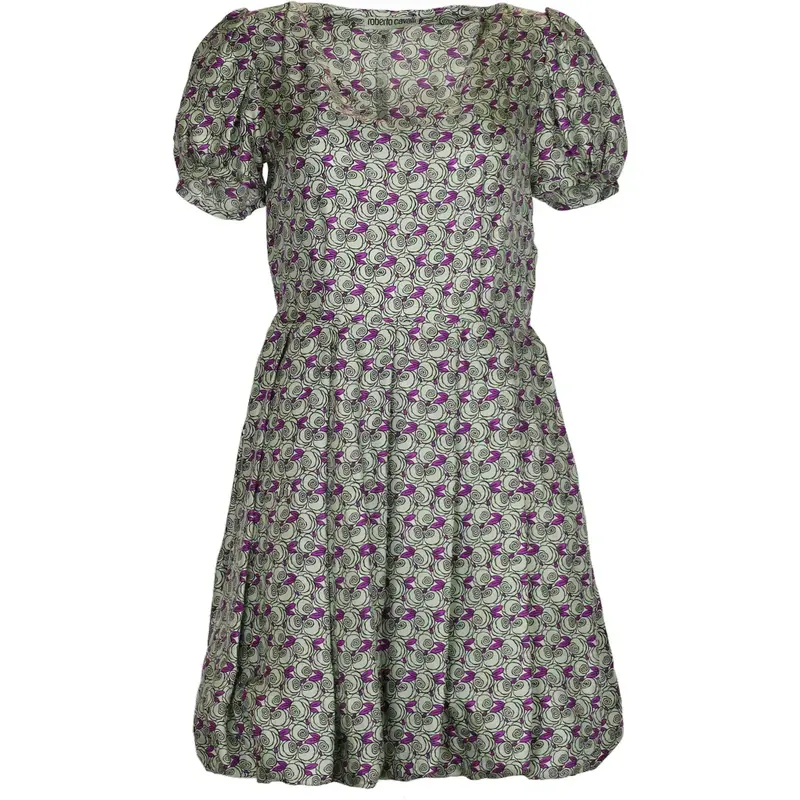 Unbranded Mini Dress - Medium Green Polyester Blend