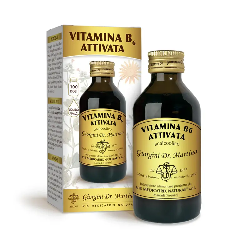 Dr Giorgini Vitamin B6 Activated Non-Alcoholic Liquid 100ml