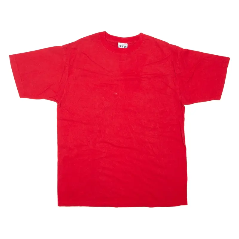 PRO CALI T-Shirt Red Short Sleeve Mens L