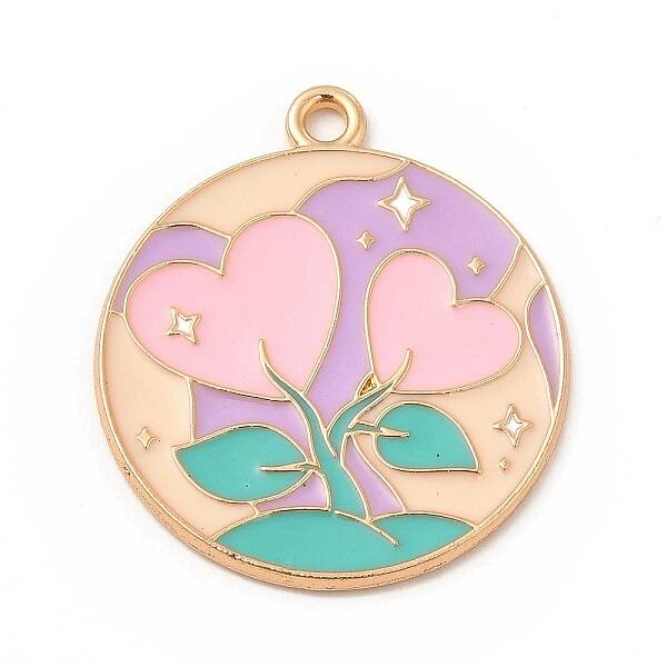 Alloy Enamel Pendants