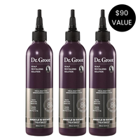 Dr. Groot Miracle in Shower Treatment Trio for Hair Loss, Rosemary, Korean Hair Care, Haircare Set