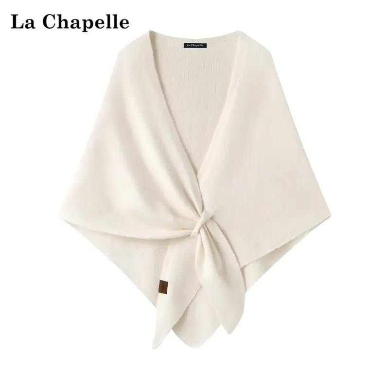 Autumn and winter new pure wool striped warm and fashionable triangle scarf - simple and versatile, outer scarf shawl with a ...