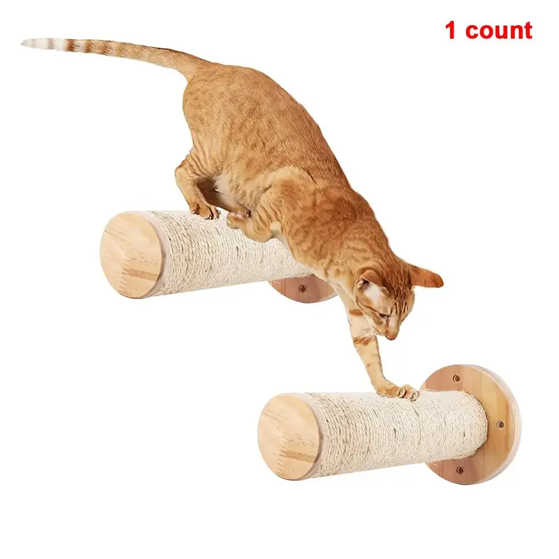 1pc Wall Mounted Cat Hammock, Indoor Cat Wall Furniture, Cat Wall Shelf for Climbing and Resting, Easy To Assemble, Maximum L...