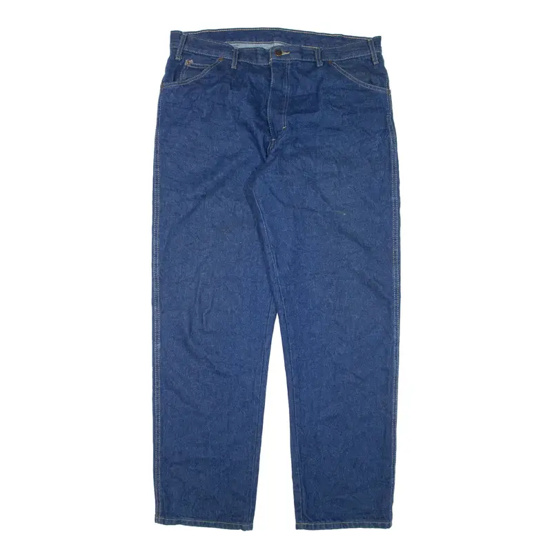 DICKIES Jeans Blue Denim Relaxed Straight Mens W38 L32