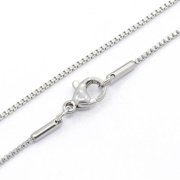 Tarnish Resistant Women's 304 Stainless Steel Box Chain Necklaces