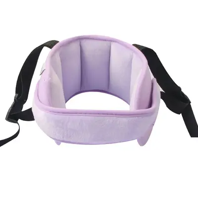 Sleeping Head Fixing Belt Anti-lowing Head Protection Belt Wholesale | Color: Purple