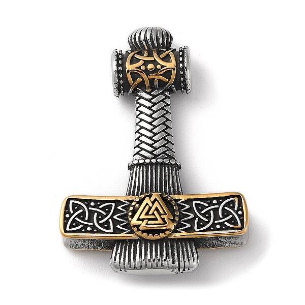 Ion Plating(IP) Viking 304 Stainless Steel Pendants