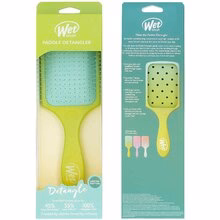 Wet Brush Paddle Denganler Feel Good Ombre Green/Blue - Hair brush