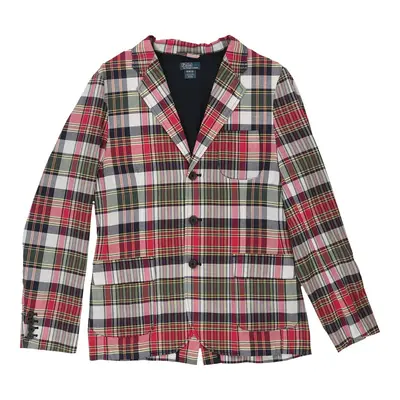 Age 14-16 Ralph Lauren Checked Blazer - XL Multicoloured Cotton
