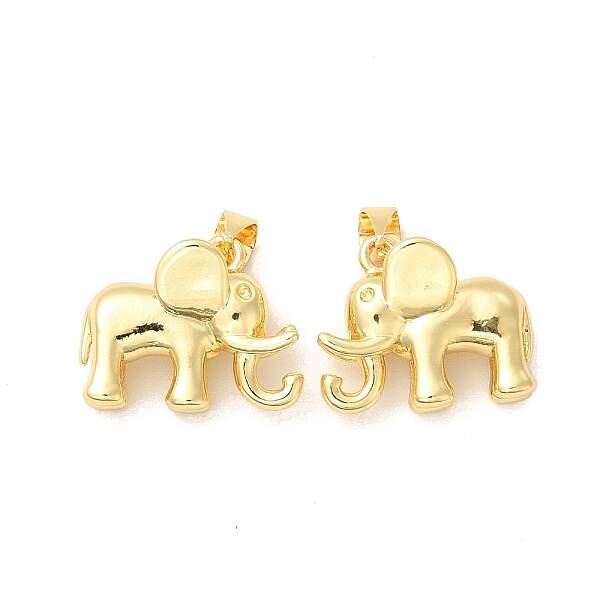 Rack Plating Brass Pendants
