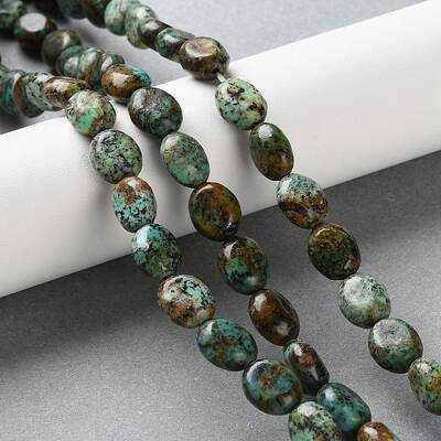 Natural African Turquoise(Jasper) Beads Strands