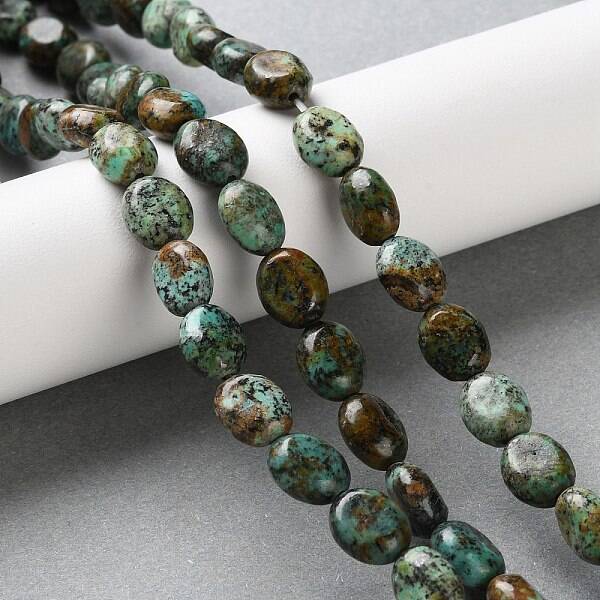 Natural African Turquoise(Jasper) Beads Strands