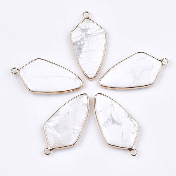 Natural Howlite Pendants