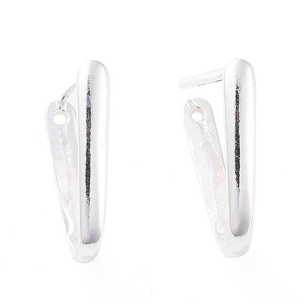 925 Sterling Silver Ice Pick Pinch Bails