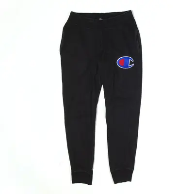 CHAMPION Reverse Weave Joggers Black Regular Tapered Womens M W28 L28